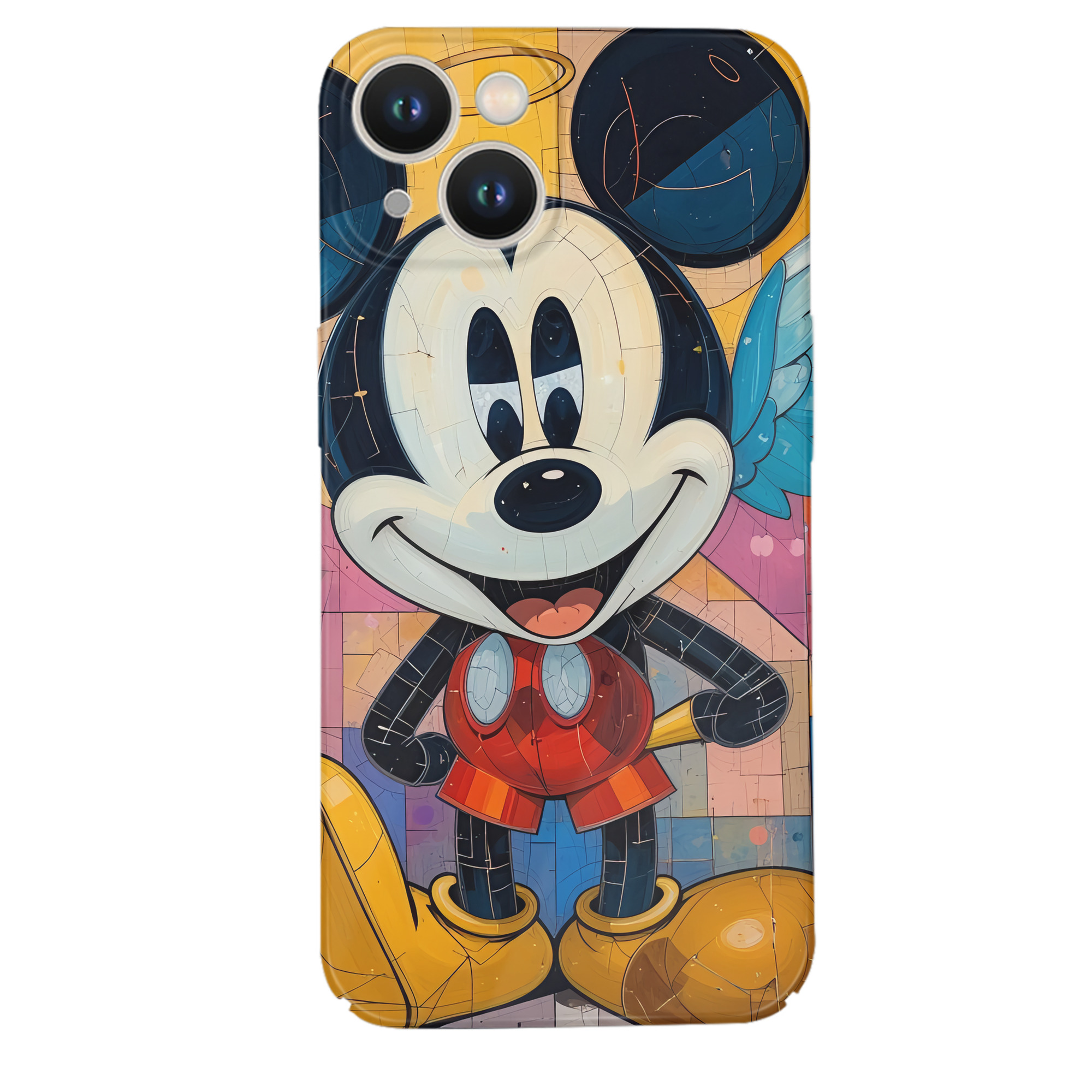 （画像用） ミッキーマウス Mickey Mouse 【iPhone 14シリーズ対応】ハードケース